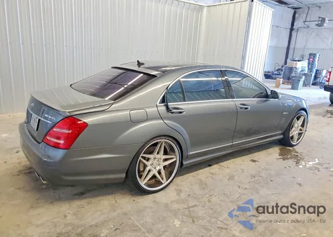 2008 Mercedes-Benz S 63 Amg z USA, uszkodzony, nr VIN WDDNG77X58A186983
